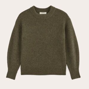 Everlane Cocoon Crew in Alpaca / Kalamata